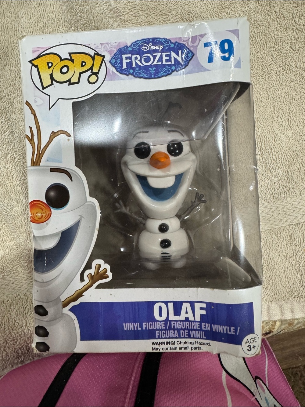Funko Olaf Pop! Vinyl Figure - White, Orange, Blue, Black